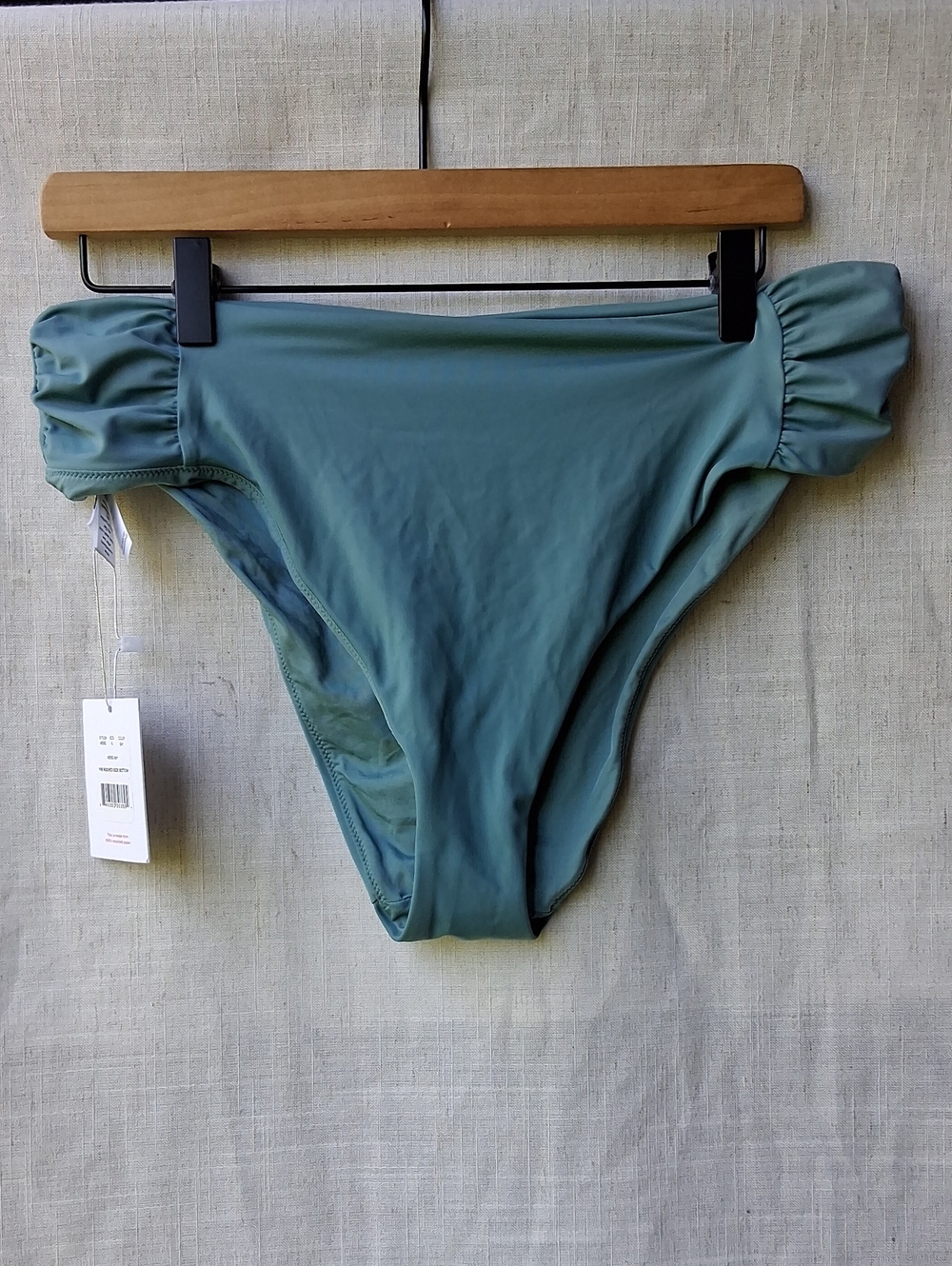 Andie The Ruched Side Bottom - Bay (light blue) XL